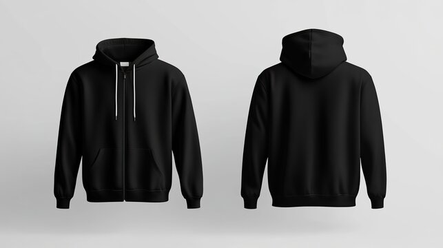 HOODIES WITH ZIPPER