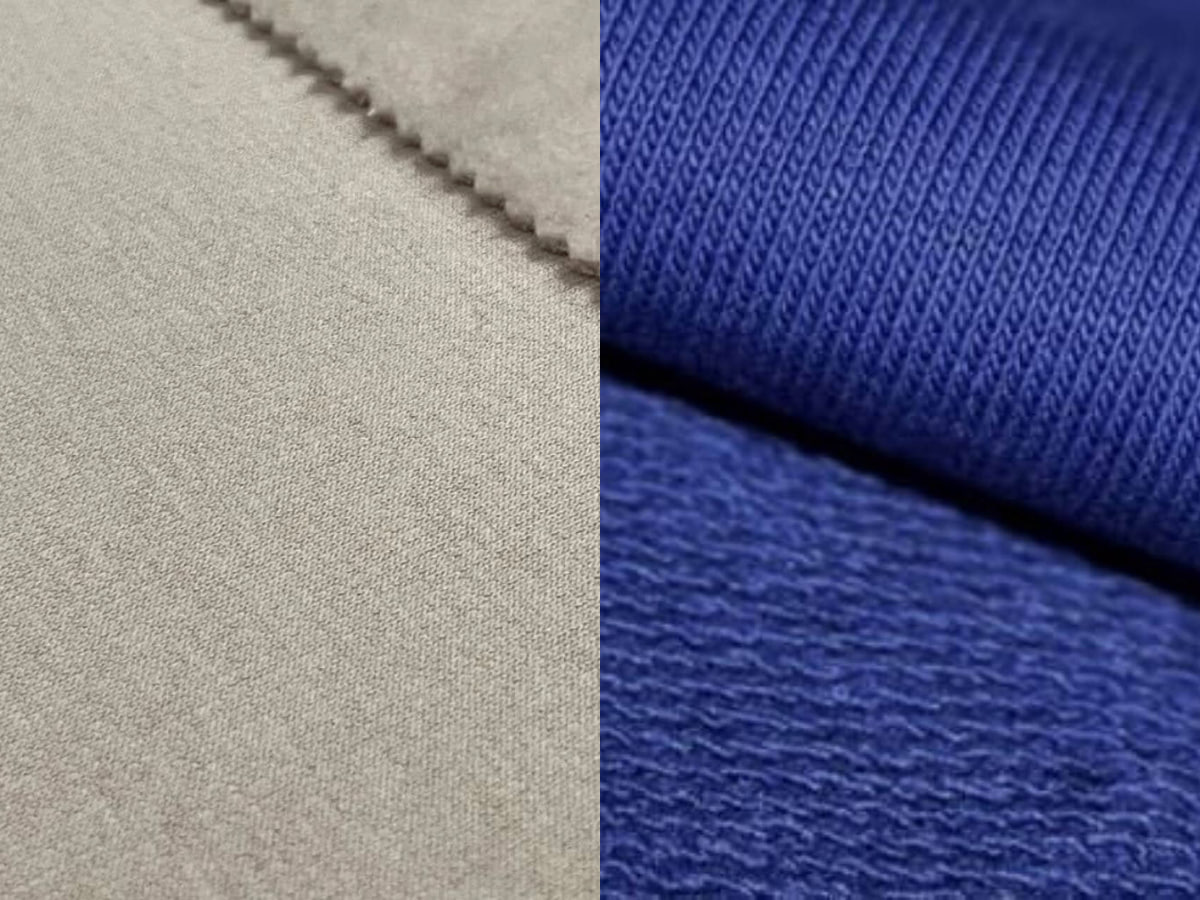 Three-thread fleece